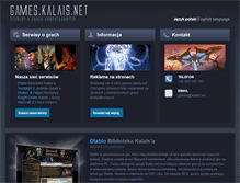 Tablet Screenshot of games.kalais.net